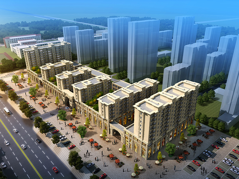 大石桥铂金学府效果图17台